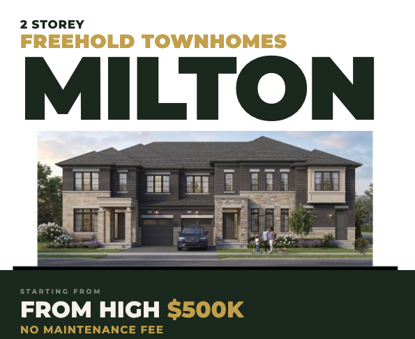 6071 Fourth Line Townhomes – pre-construction in Milton