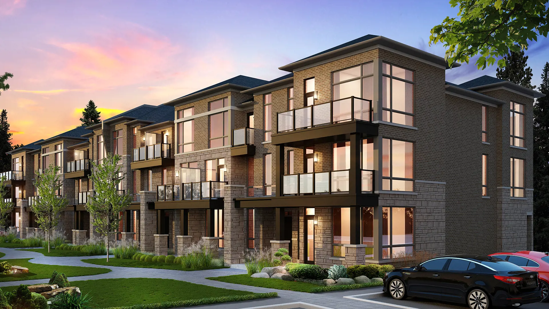 Vivid Urban Towns - Pre-Construction Condo in Brampton