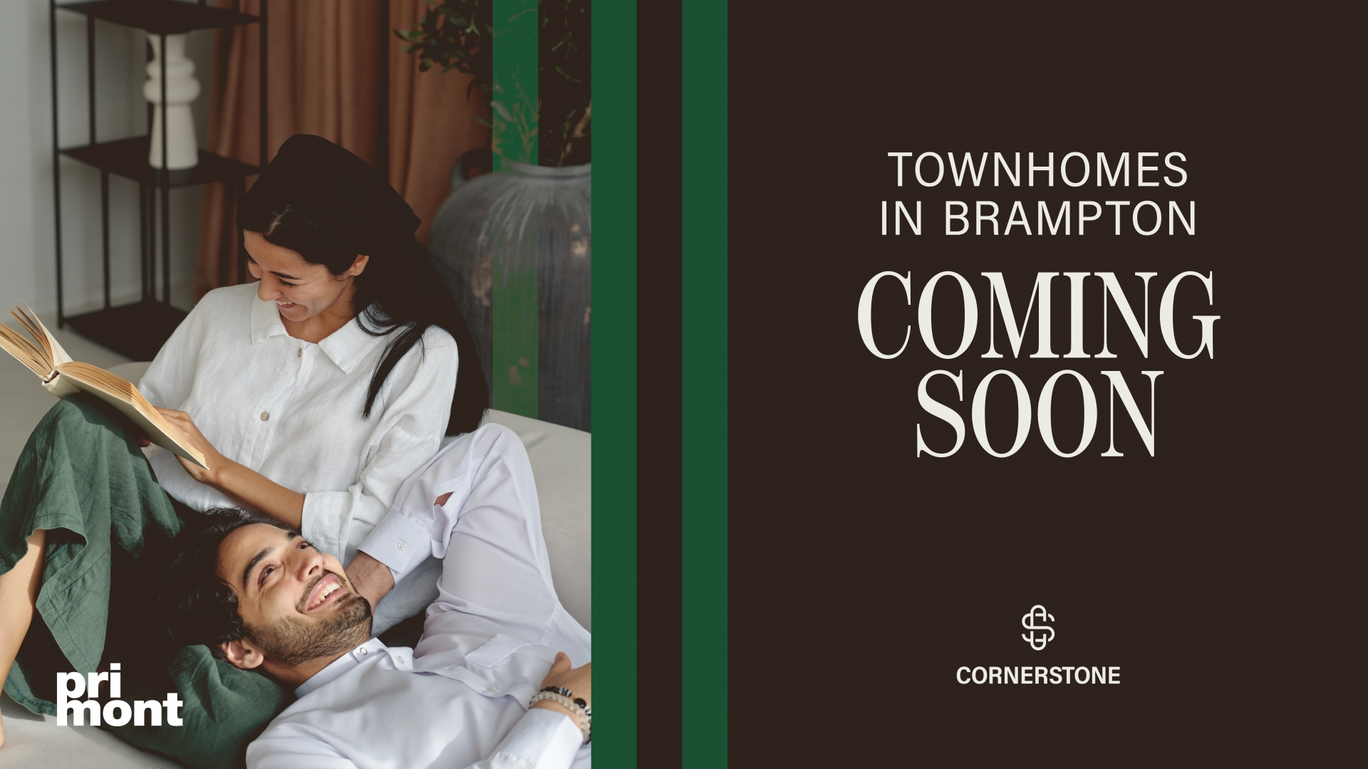Cornerstone by Primont — Townhomes in Brampton, Coming Soon