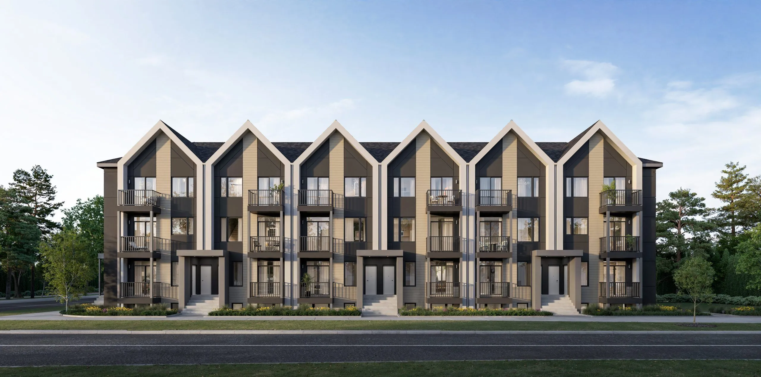 Aura Towns by Caivan at Lakeview Village