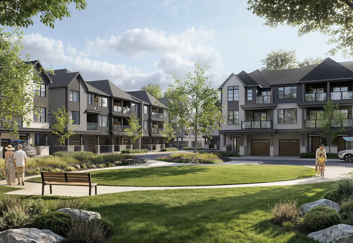 Pier House Towns by Branthaven at Lakeview Village